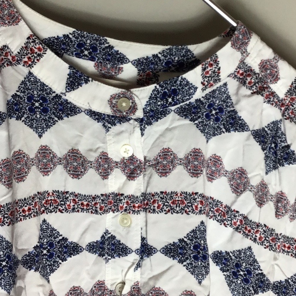Loft > Patterned Blouse Small - Picture 6 of 10
